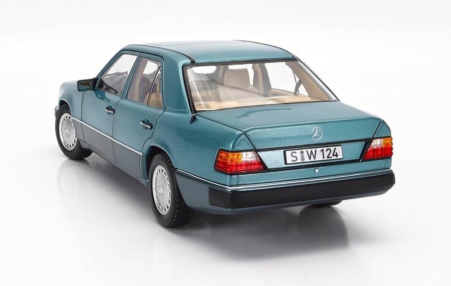 レベル　1/18　ベンツ　２３０E Mercedes 230E W124 Black AMG Wheels Limited Edition Norev 1/18